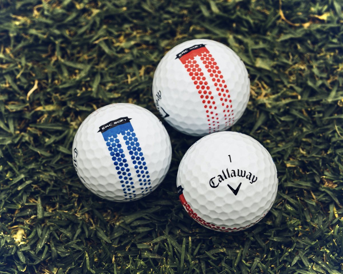 CallawayGolfEU's tweet photo. Introducing the all-new ERC Soft 360 Fade Golf Balls. 🌀
Our 360° Fade Technology gives you better alignment and visual roll feedback on the putting green.
Get yours here ➡️ https://t.co/K7RFtNIIy8
#Callaway | #ERCSoft https://t.co/FX1pgjkjpI