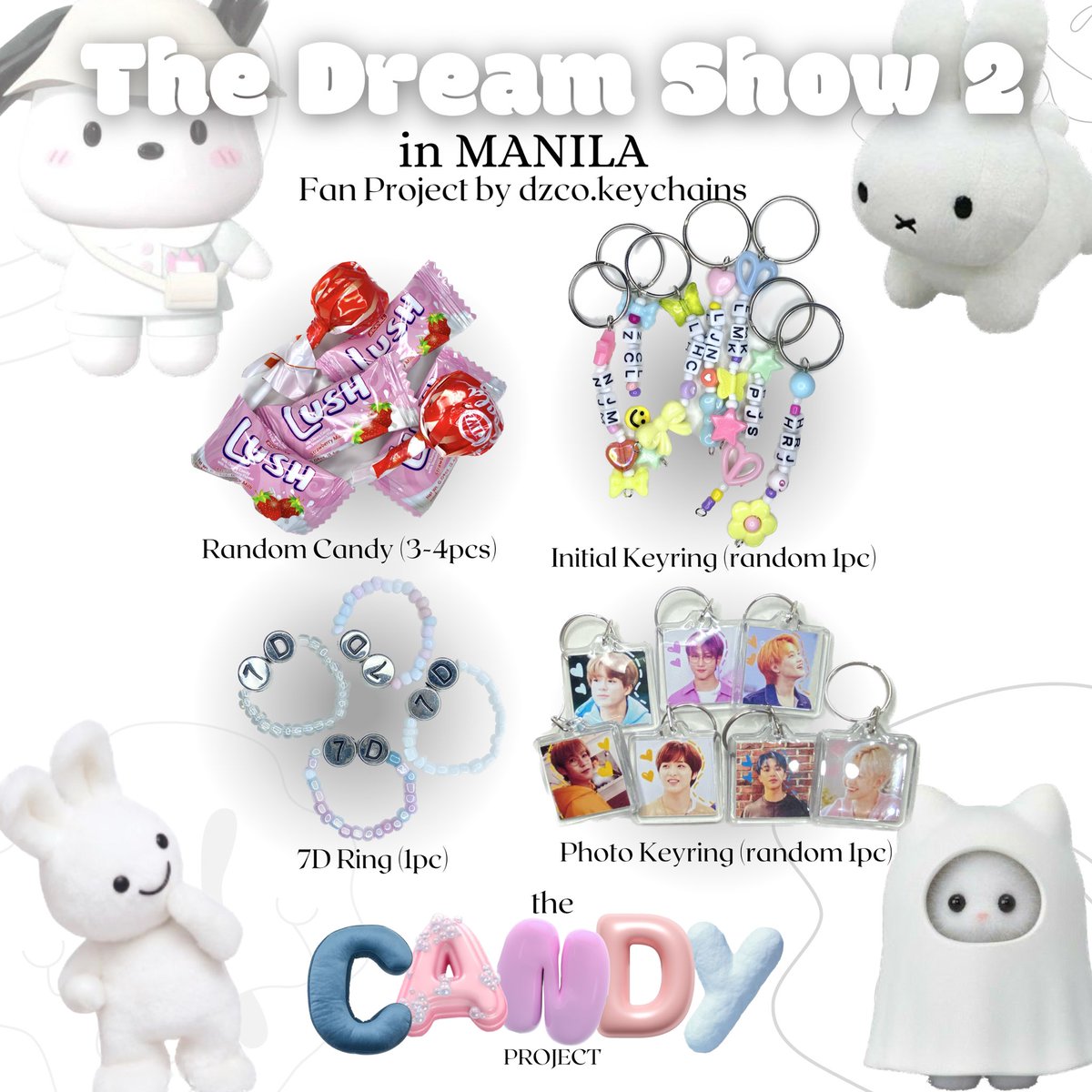dzco_keychains's tweet photo. ꕥ #THEDREAMSHOW2_in_MANILA ꕥ

♡🍬 THE CANDY PROJECT 🍬♡ 
❥fan project by dzco.keychains

❁ཻུ۪۪♡ rules:
— like &amp; rt (show proof on april 29th)
— mbf this acc &amp; @moonchil_dz 
— open for trades on d-day only

see u nctzens! ੈ♡˳
#TDS2inManila #TDS2 https://t.co/PmMPsI7rjE