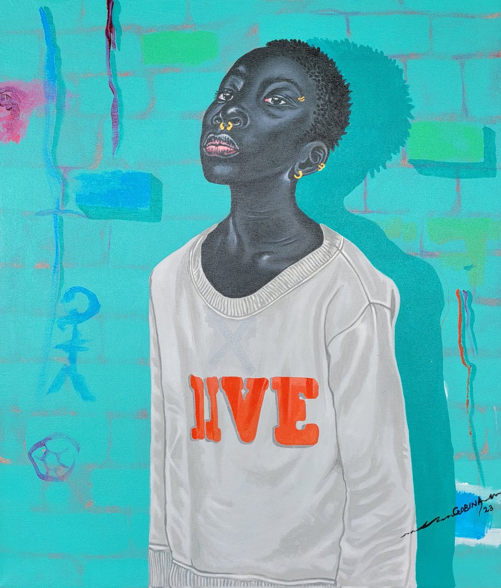 GobinaBoris's tweet photo. Orange is the new black 2.....
.
.
.acrylic on canvas 
70cm x 80cm
.
.
.#artcolectore #artsworldwide #blackbody #blackart #africancontemporaryart #afropop #blackbody #africanart #galleries #africa #cameroon #acrylics #artcolectoreworldwide https://t.co/IVo0d6ebzz