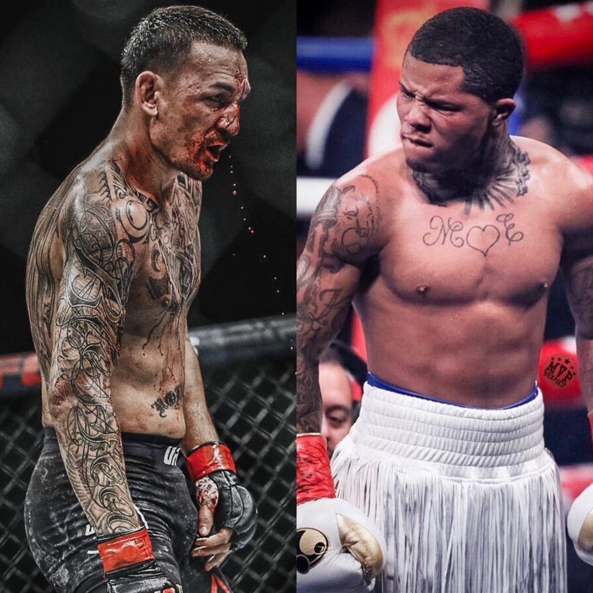 MMAUNCENSORED1's tweet photo. Max Holloway wants to box Gervonta Davis. https://t.co/T1FrHKqZX4