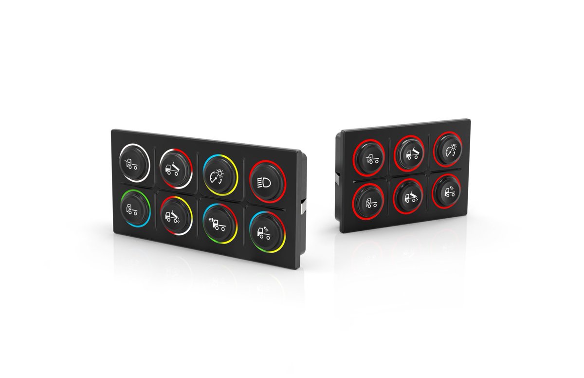 pbsimag's tweet image. New to EAO's Series 09 IATF 16949-compliant automotive pushbutton keypads family are eight-button IP69K compact push-button keypads  approved for external control applications in special vehicles and heavy-duty equipment. More 👉 lnkd.in/eQAf65B5 #HMI #control #keypad