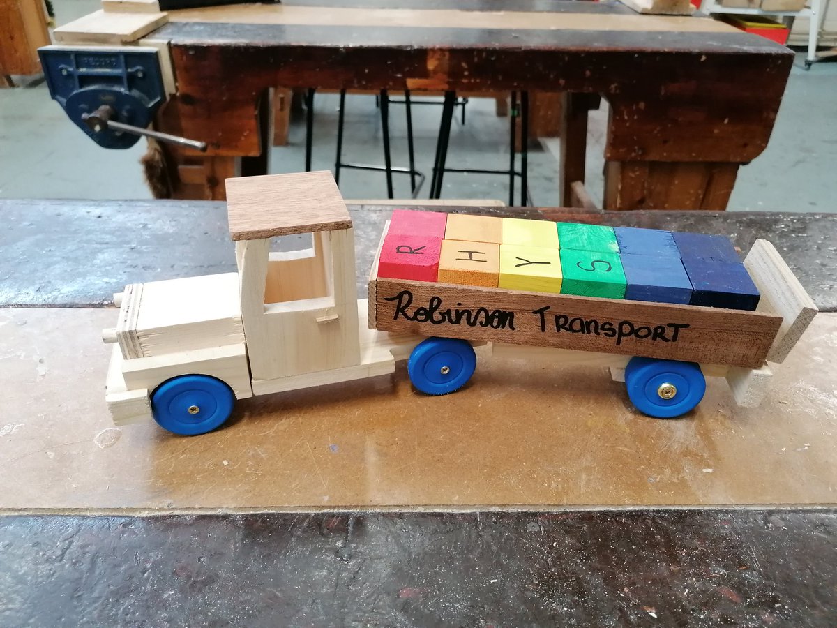 Challenge given, challenge accepted. A great project completed by Kiana in 1st year this morning. Great creativity shown with the trailer student design element of the task.