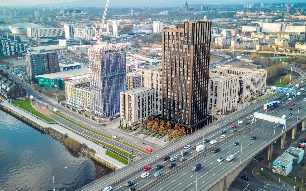 reglasgow_web's tweet photo. Build-to-rent developer Dandara Living has submitted new plans to Glasgow City Council for its proposed City Wharf development at Anderston Quay.
More at https://t.co/7HhLJCuD8q https://t.co/aSsMf7KiOB