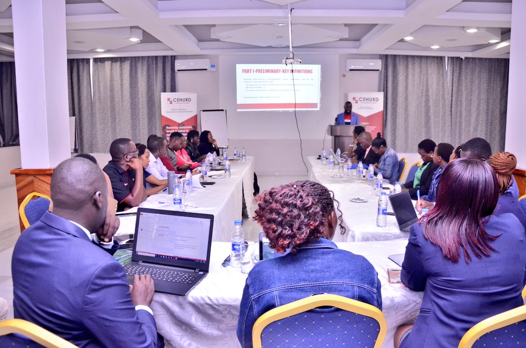 cehurduganda's tweet photo. ❝A surrogate mother, must be at least 25 years old and should have given birth to at least one child.❞ 
~ Counsel Ronald Bagaga | Principal Legislative Counsel Legal &amp; Parliamentary Affairs Committee shares on the Assisted Reproductive Technologies (ART) Bill 2021.
#LSNRetreat https://t.co/iaPSG9DwVb