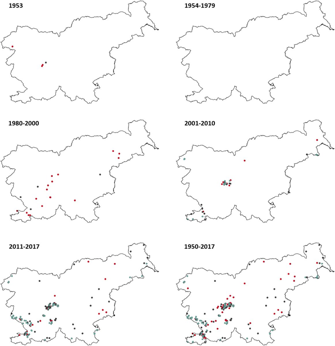 #Slovenia’s #GoldenJackal population is growing. <a href="/MihaKrofel/">Miha Krofel</a> et al. teach us the #history of its development in rdcu.be/daF7M. 🐺🇸🇮 #OpenAccess #wildlife #populationecology #acousticmonitoring #cameratrapping #interviews #hunting #roadkill
