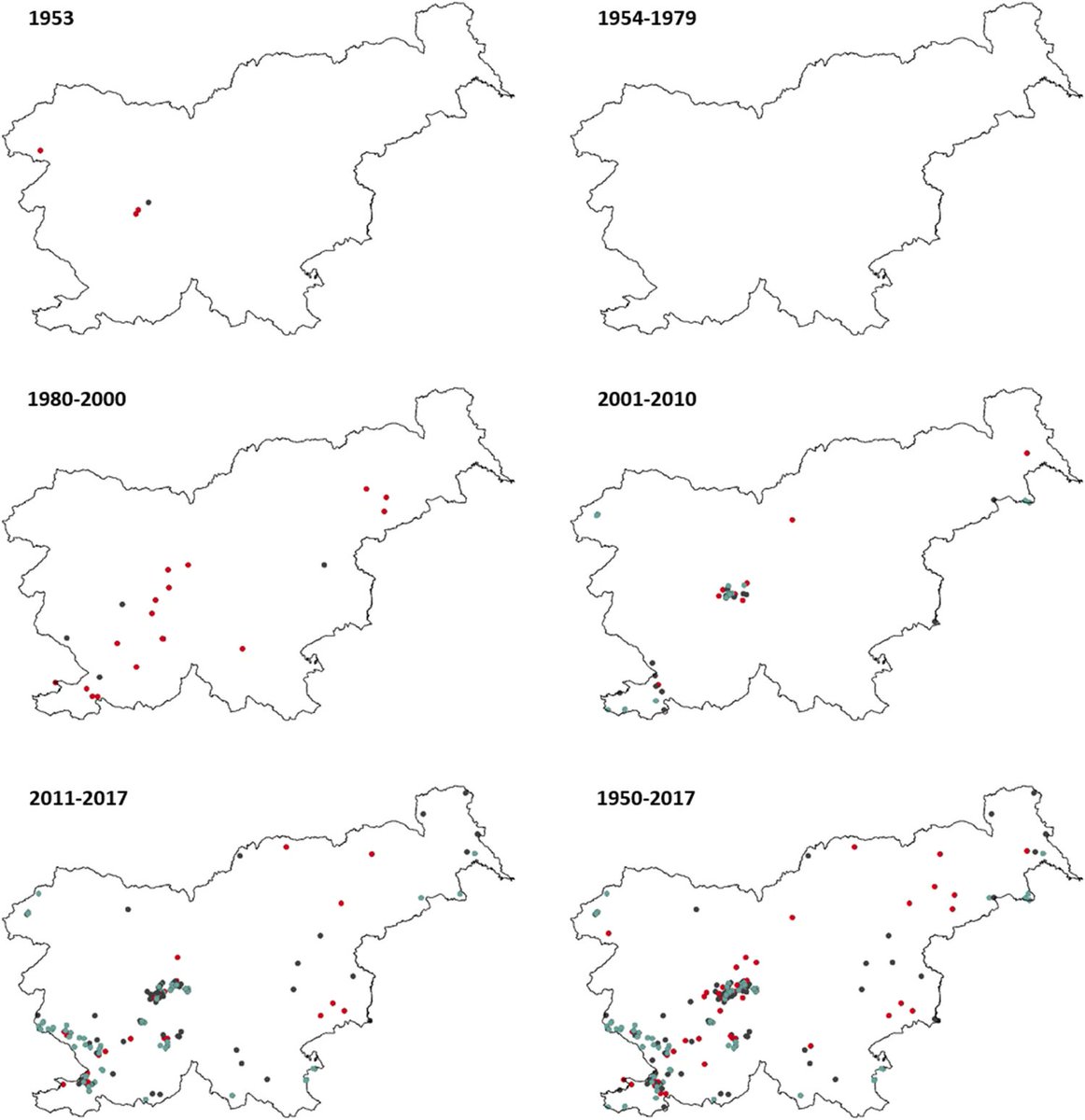 #Slovenia’s #GoldenJackal population is growing. @MihaKrofel et al. teach us the #history of its development in rdcu.be/daF7M. 🐺🇸🇮 #OpenAccess #wildlife #populationecology #acousticmonitoring #cameratrapping #interviews #hunting #roadkill