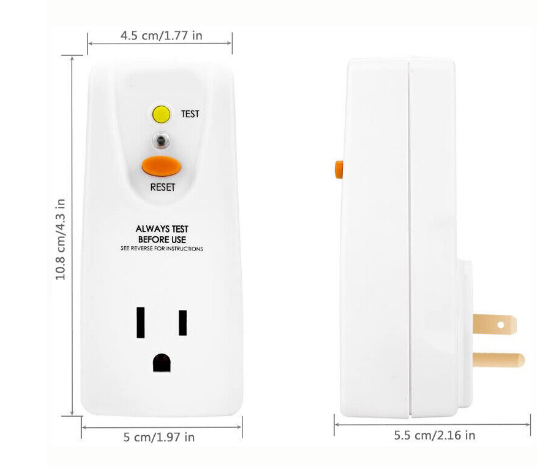 ttOl3kjfHf5LQgr's tweet image. When electrical equipment leaks electricity, abnormal current or voltage signals will appear, and the leakage protector can protect personal safety by detecting the danger of electricity leakage.
@eBay 
ebay.com/itm/3945121917…
#plug #powerplug #GFCIplug #Circuitbreakers