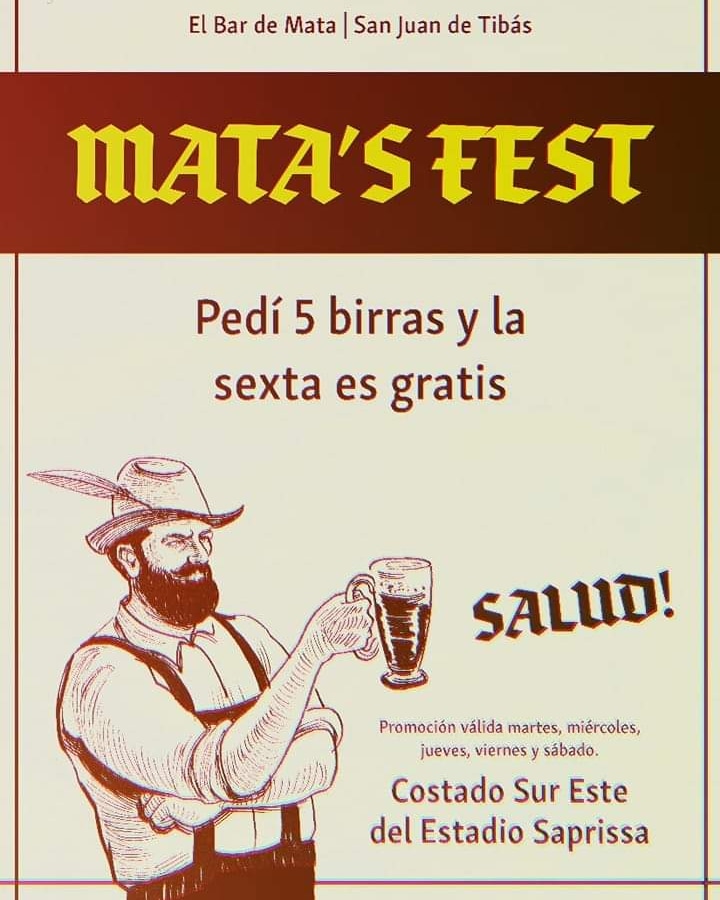 bar_mata's tweet photo. 📍Costado Sur Este del Estadio Saprissa en Tibás.
🕓Abrimos de 4pm en adelante.
*No aplica cuando hay evento en el Estadio Saprissa. No aplica en conjunto con otras promociones. No se pueden mezclar diferentes cervezas. Tenés que mencionar que viste la promo en redes sociales. https://t.co/5MhvVbKrXW
