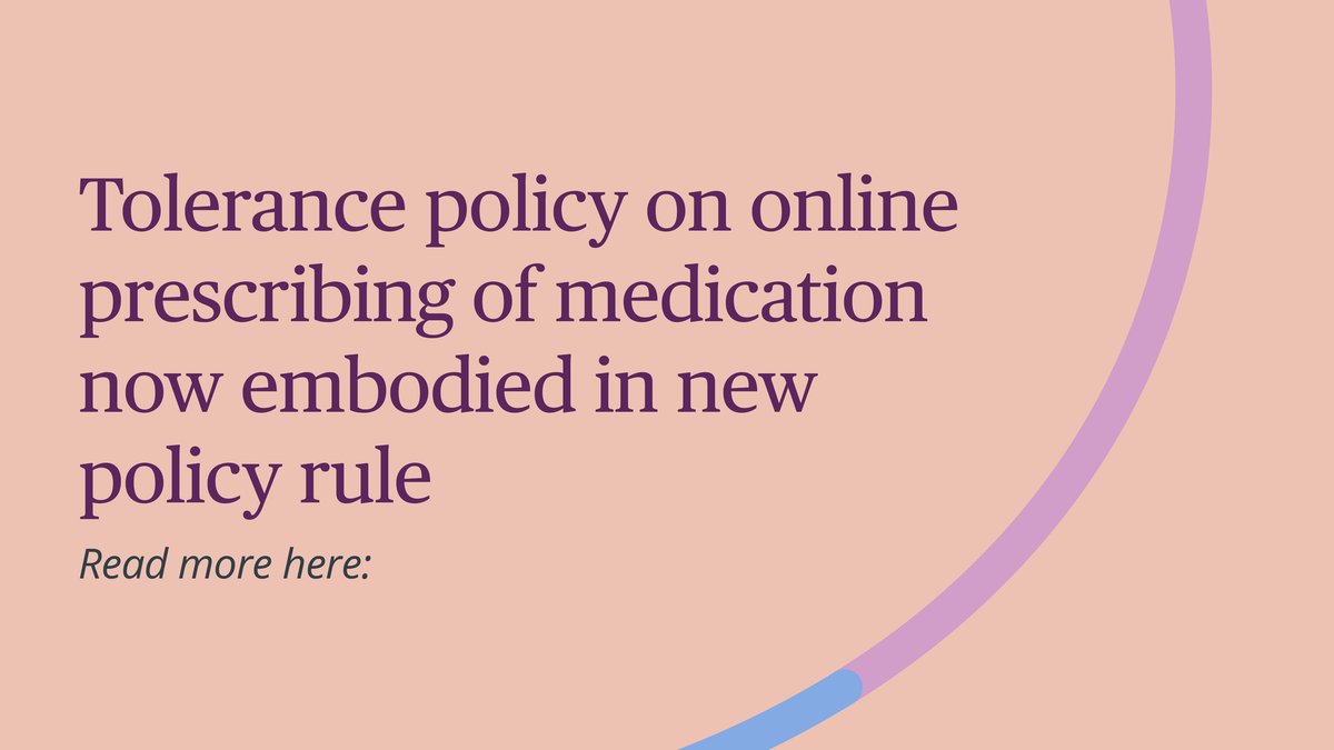 The Dutch Ministry of Health, Welfare and Sport has announced a new policy rule for the online prescription of medication, which came into force in April 2023. Click here to read more on BioTalk: 2bird.ly/3KUhR7S