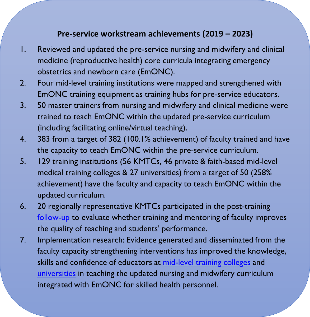 Unfinished business to strengthen pre-service #midwifery education & training for improved #maternal & #newborn #health #SDGs Thank you @FCDOGovUK @UKaid @NCKenya @Kmtc_official @JNJGlobalHealth @UNFPAKen @MOH_Kenya @MoH_DRMH @WHO @UNFPA @acameh lstmed.ac.uk/news-events/bl…