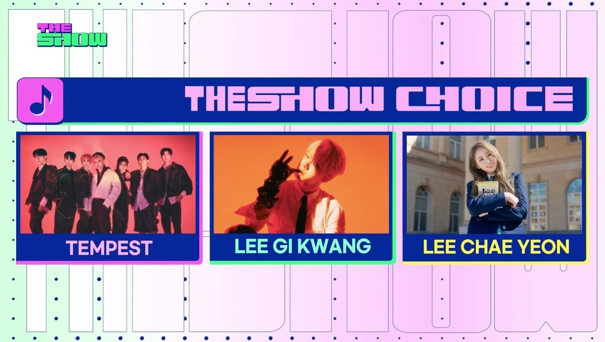TEMPEST_Charts's tweet image. .@TPST__official’s “Dangerous” is nominated to win first place on THE SHOW. 

#TEMPEST #템페스트