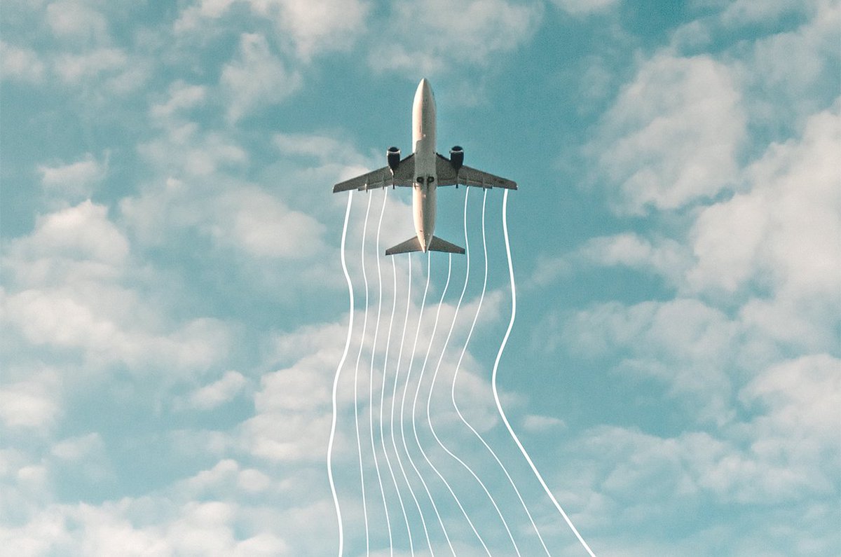 Wie sieht die Zukunft des Fliegens aus? Dr. Stefan Carsten beschreibt anhand vier möglicher Szenarien, wohin sich die #Luftfahrt entwickeln könnte: eu1.hubs.ly/H03yvwh0 #Szenario #Fliegen #Flugscham