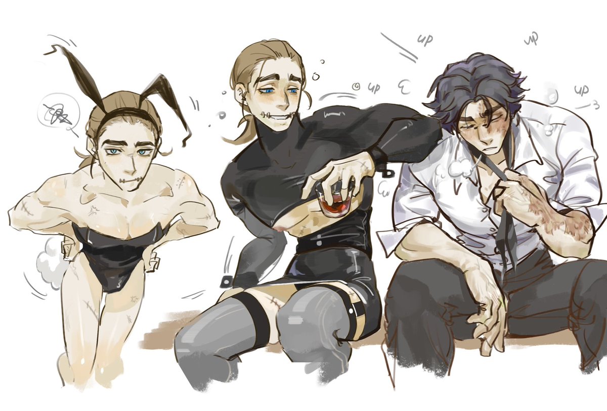 hahahug_'s tweet photo. #探傭 #勘佣 #nortnaib
 #IdentityV 忘画奈布的疤了 https://t.co/gAPehPsDcH