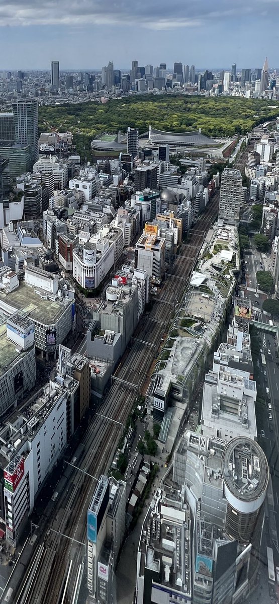 nine9_nine99's tweet photo. #渋谷スカイ からの #眺望
 渋谷上空229mからの写真を拡大すると、 #模型 のようですね...

 #渋谷スカイ  #229m  #展望デッキ https://t.co/yrpfjEWs0f