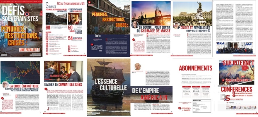 alainavello's tweet photo. ❗️📰Le n°3 de la revue du #PolEx @_LesPatriotes, 🇫🇷🇫🇷Défis Souverainistes🇫🇷🇫🇷 (avril 2023) (68 pages), est disponible :
➡️RENSEIGNEMENTS/ABONNES/ABONNEMENTS :
https://t.co/ObzNn74iY3 https://t.co/JVuKZDqzHH