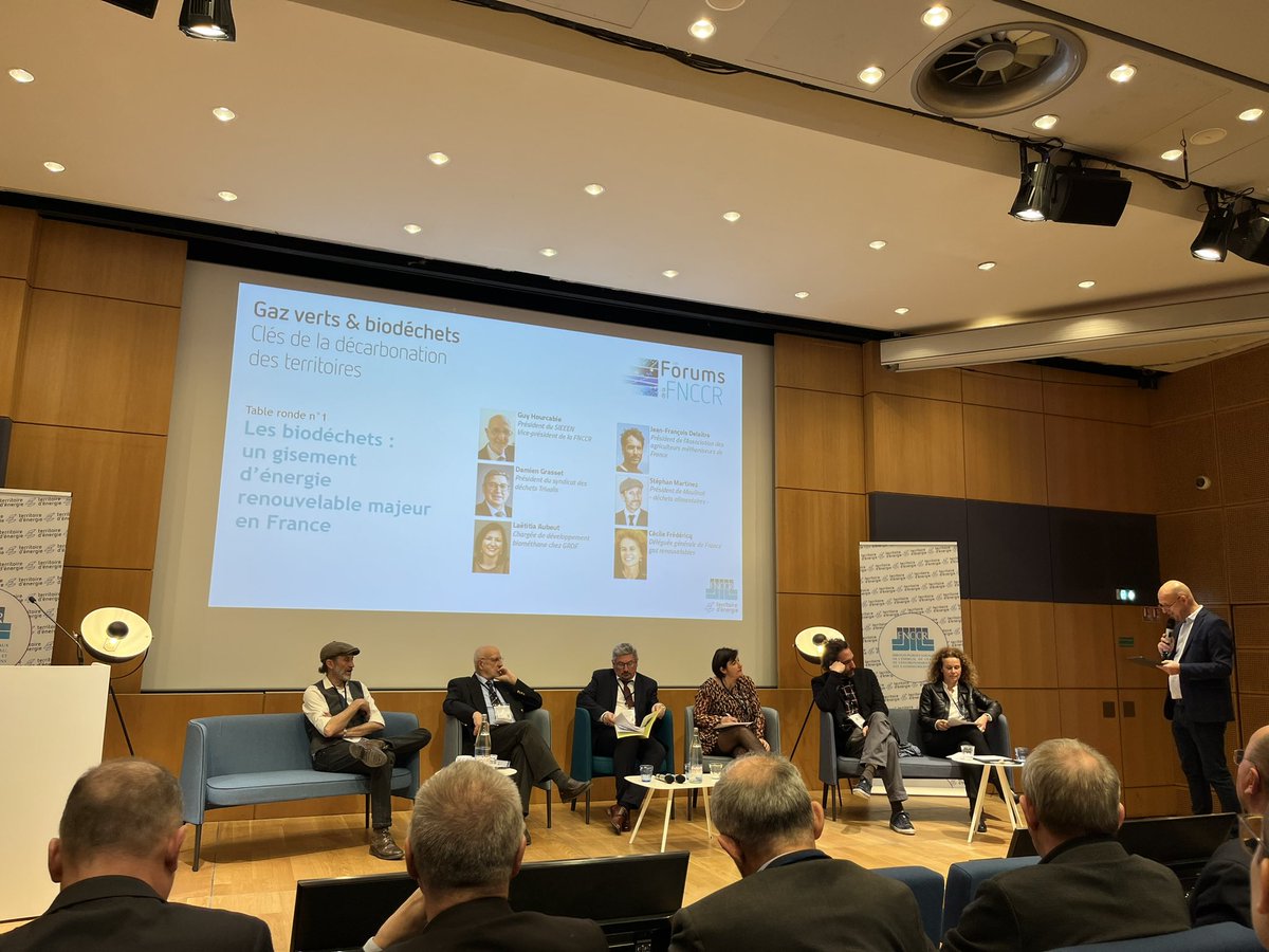 Faire une vraie place aux gaz renouvelables dans la prochaine PPE. Des débats enrichissants au #ForumFNCCR