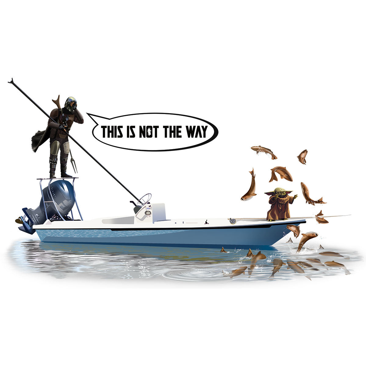 skiff_life's tweet image. YOUTH/Kids Mandalorian Baby Yoda Fishing Shirt Poling Skiff tuppu.net/7474c94 #&amp;lt;---TapTheLink #Fishing #SkiffLife