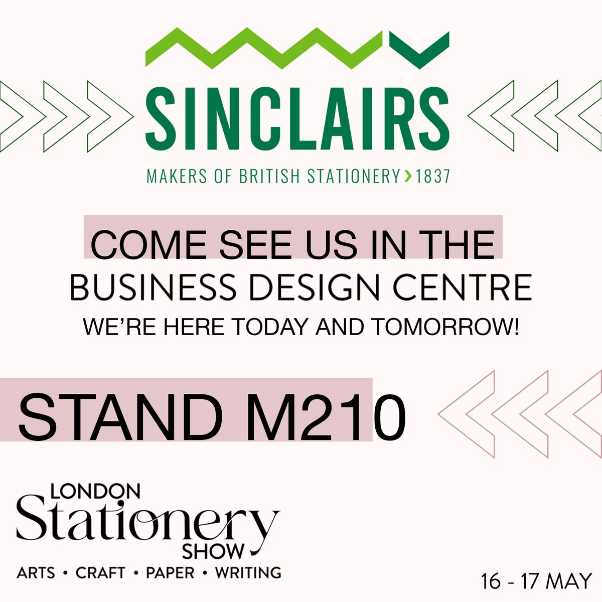 @StationeryBytes 📕✨🙌 STAND M210. We can't wait to meet you - pop by to chat to the team about our #sustainablepaperstationery #madeintheUK 🇬🇧 We're showcasing our brands @Silvine_UK @artgeckosketch &  @SilvineOriginal - See you there  #LSS2023 #LSS23 @StatMatters @NatStatWeek