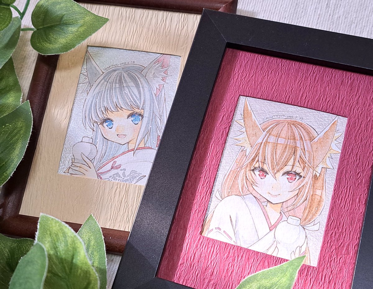 「BOOTHにある直筆作品は月末頃に在庫下げます。 #コミティア144 に持ち込み」|ささつゆ🦊5/5【COMITIA144】H28b📚5/6【A40】参加のイラスト