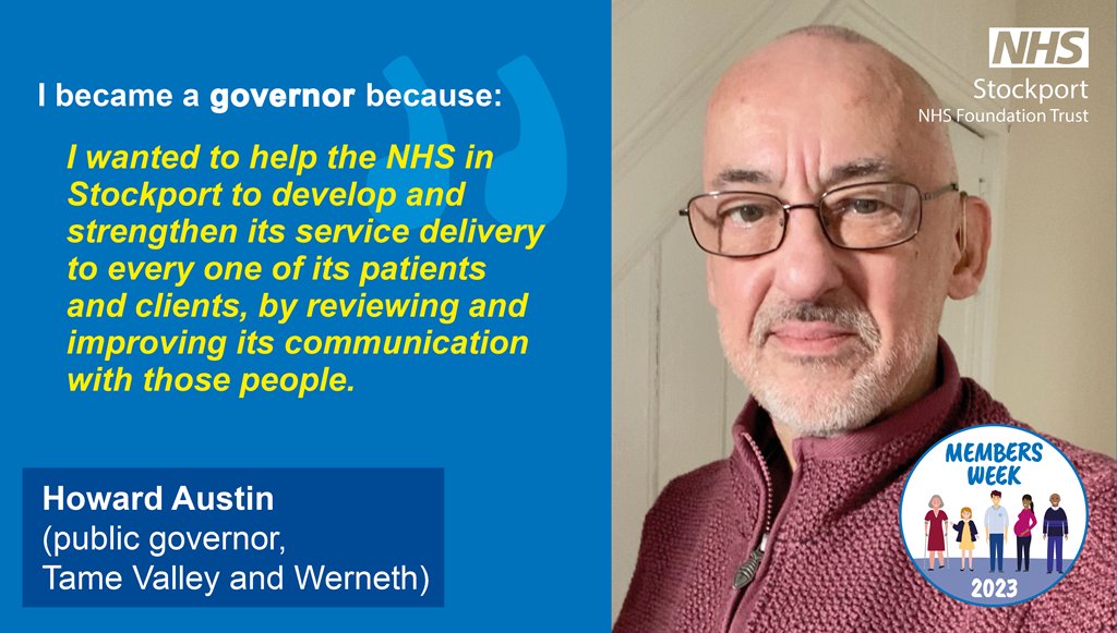 Stockport NHS FT on Twitter "This week is MembersWeek at the trust
