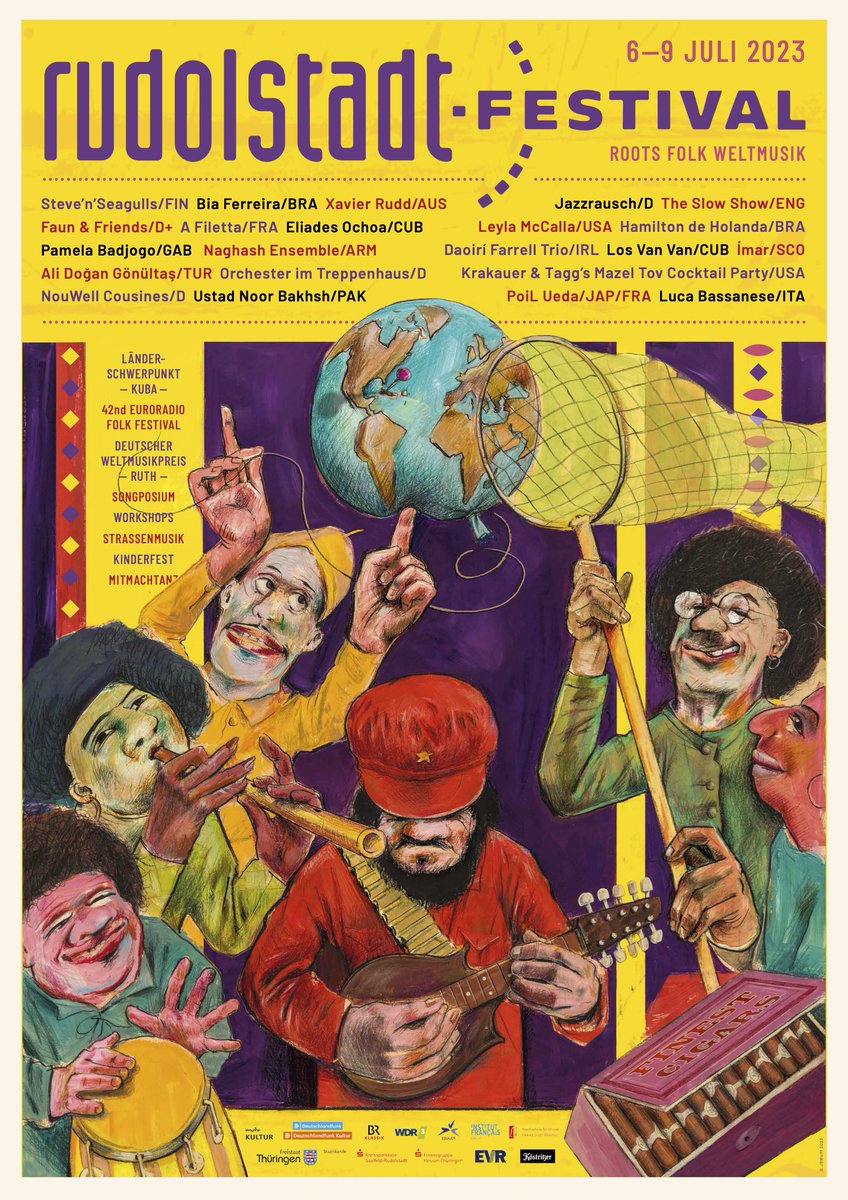 theslowshow's tweet photo. Wir sehen uns im Juli in Rudolstadt! 🇩🇪

👉 https://t.co/vXfOWFr1aJ https://t.co/pOtd8F2IOR
