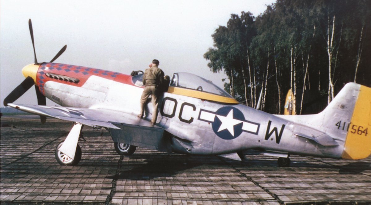 WW2 Airfields Archive on Twitter "P51 Mustang, I believe at