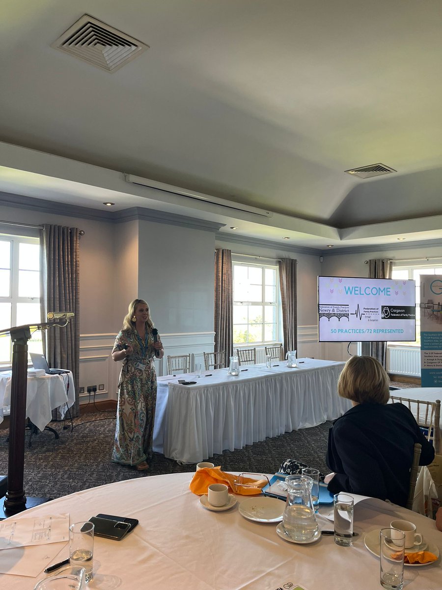 southern_fsu's tweet photo. Patrice McGinn opens #pmcon23 . Looking forward to today's packed agenda 👏#deliveringtogether #EmpoweringGP https://t.co/fldW0BvCk6