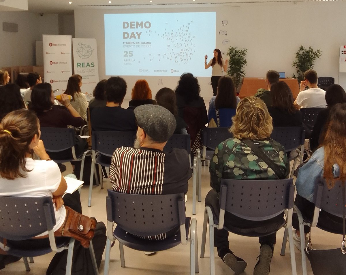 Presstatzen programan parte hartu duten proiektuak aurkeztera goaz. #presstatzen Ekonomia Sozial eta Solidarioan ekiten