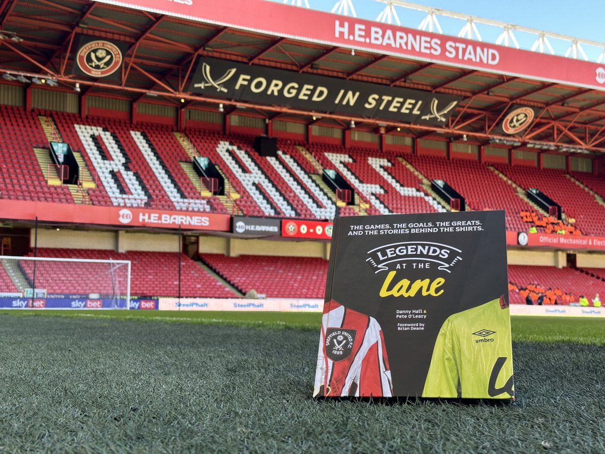 Want a chance to win a free pair of tickets for #sufc's potential promotion party v WBA tomorrow night? Just retweet this tweet and follow <a href="/VerticalEds/">Vertical Editions Books 📚📖</a> and the team will pick a winner! #twitterblades 

(No alternative, BL upper tix, T&amp;Cs apply)