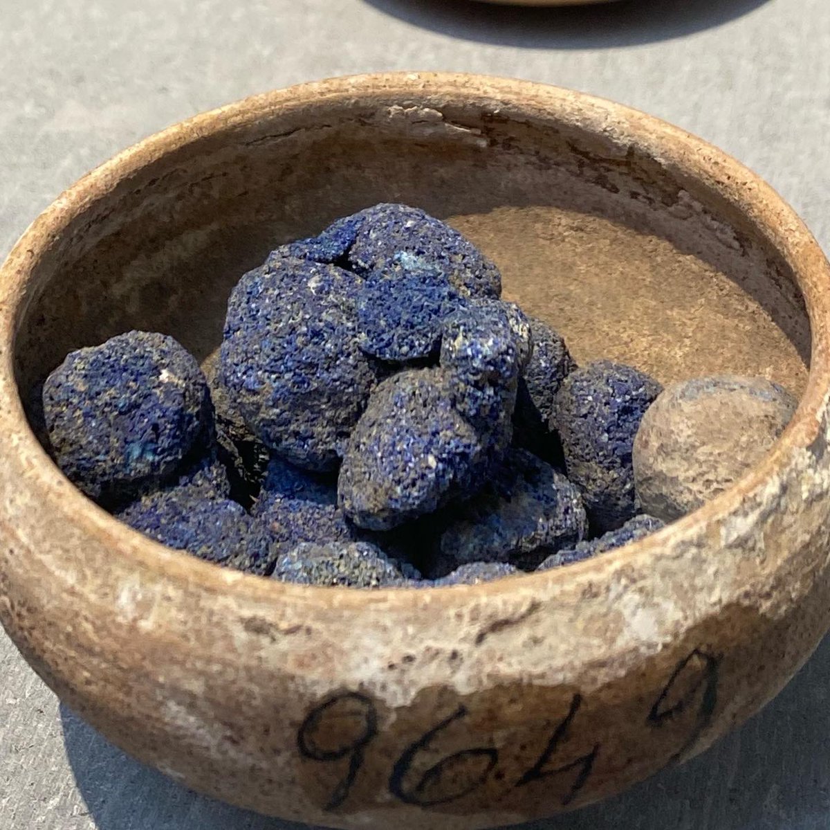 pompei79's tweet photo. That the colourful paint pigments survived in their original pots in #Pompeii is something that will continually amaze and delight me. https://t.co/8hCBTWm5cS