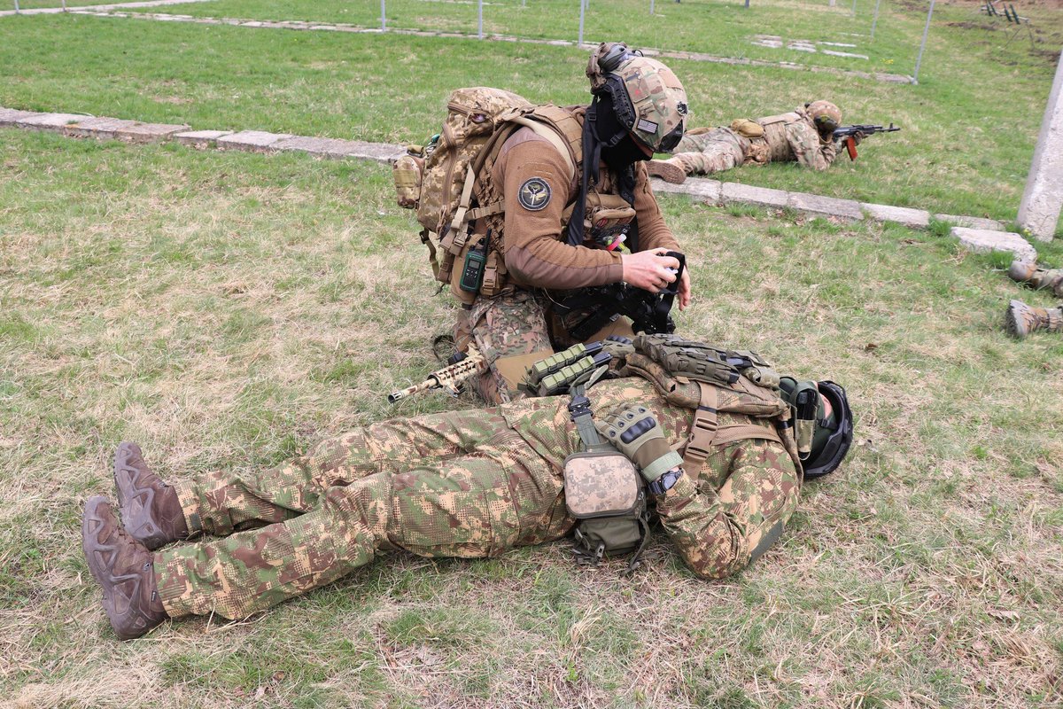 on Twitter "📷 Volunteers, who recently joined Spartan Brigade of Ukrainian