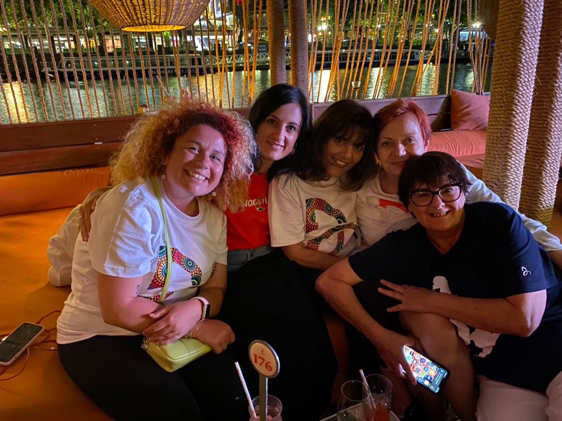 GmaElaine6's tweet image. It’s #NOLEFAMDAY ❤️ friendships made 🫶