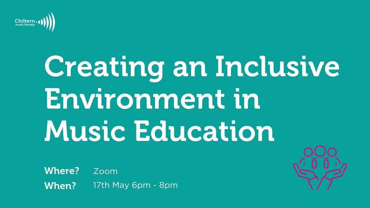 🎵Creating an Inclusive Environment in Music Education Training🎵

Learn about:
⭐️impact of music on child development and well-being
⭐️Making music sessions more accessible
⭐️Techniques for promoting emotional well-being
Sign up 👉bit.ly/3LqD4YC
#music #education #CPD