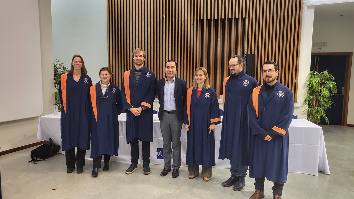 Tias Guns (@tiasguns) on Twitter photo From the February archives, congrats Rocs Canoy for succesfully defending yr PhD "Integrating Learned Preferences from Historical Solutions into Vehicle Routing", on the highly relevant integration of #ML and #VRP for subjective preferences. Jury incl <a href="/looselycorrect/">Stefano Teso</a> & @vbucs_ From the February archives, congrats Rocs Canoy for succesfully defending yr PhD "Integrating Learned Preferences from Historical Solutions into Vehicle Routing", on the highly relevant integration of #ML and #VRP for subjective preferences. Jury incl <a href="/looselycorrect/">Stefano Teso</a> & @vbucs_