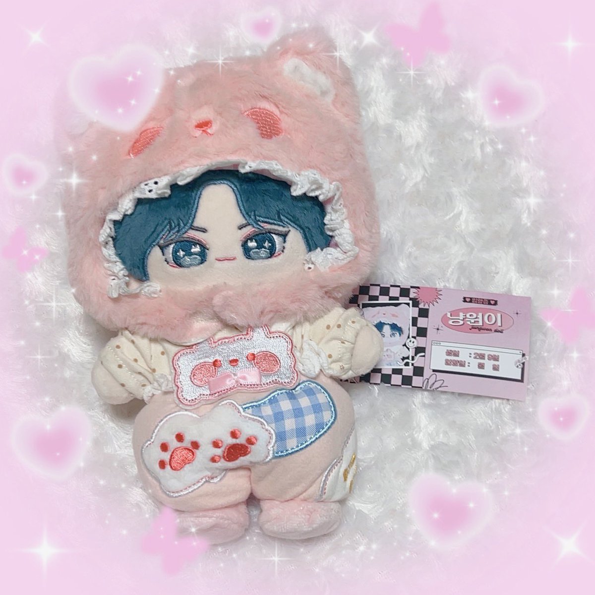 ずーーーっと楽しみにしてたジョンウォンドール届いた💗💗
めっちゃかわいすぎる😭✨
早く色んなところに連れていきたい〜

<a href="/nyangwonie__/">냥원이🐱</a> 様
本当にありがとうございました🙏🥹

#냥원이 #jwsn_goods