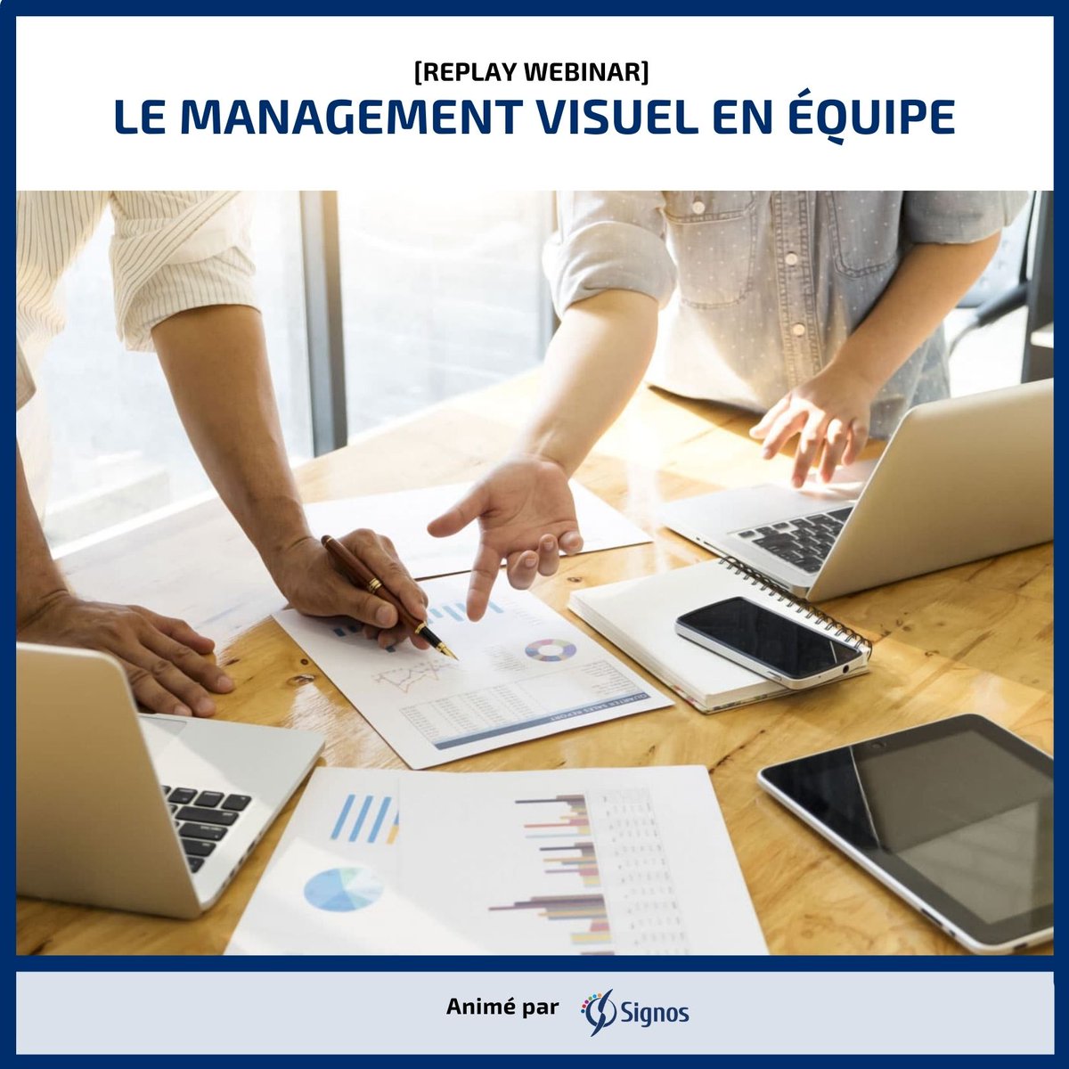 REPLAY WEBINAR - Le Management Visuel en équipe
 
Vous souhaitez découvrir une nouvelle manière de travailler en équipe, moins prise de tête, plus fluide, conviviale et ludique ?
 
➡ Voir le replay : content.signos.fr/replay-webinar…