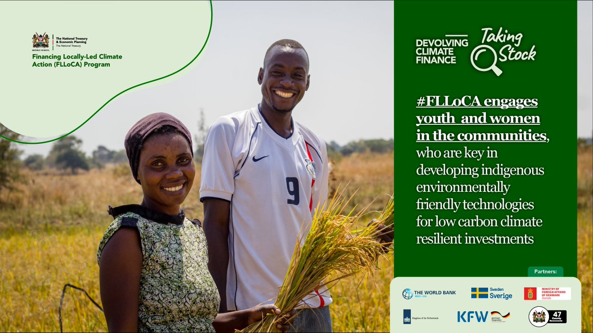 climate_ke's tweet image. #FLLoCA involves young people in communities, recognizing their crucial role in creating eco-friendly technologies that support low-carbon and climate-resilient investments for indigenous populations.

#takingstock #locallyledclimateaction #climatechange #climatechange #FLLoCA