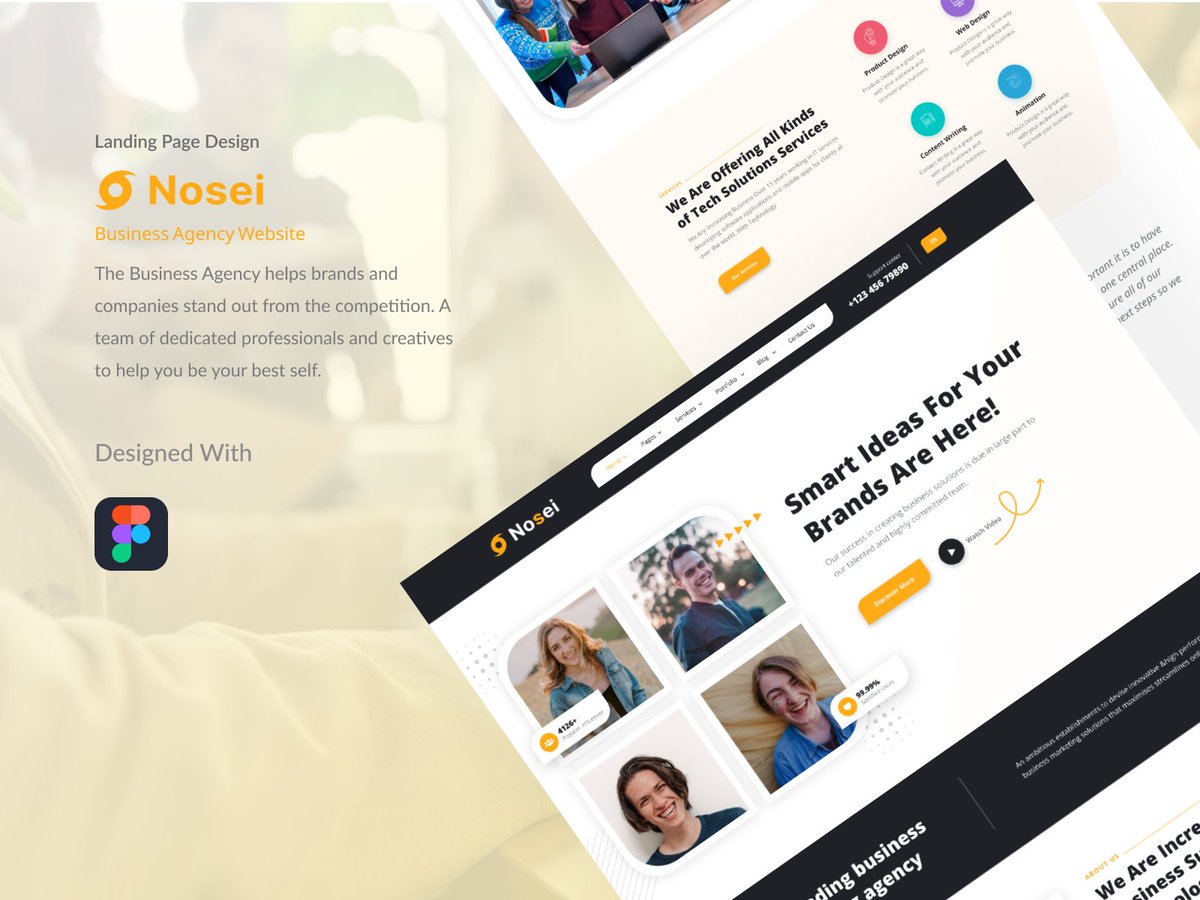 ShahnajParvin77's tweet photo. Business Agency Website Design

Full Project:
Behance - https://t.co/7XeiJjkn5Y
#agencywebsite #websitedesign #website #mobileresponsive #webui #uiuxdesign #uiux #shahnajparvin77
#agency #businessagency #creativedesign #responsivedesign #web #uniquedesign #uniquedesign #uidesign https://t.co/DnyW1R6o7R