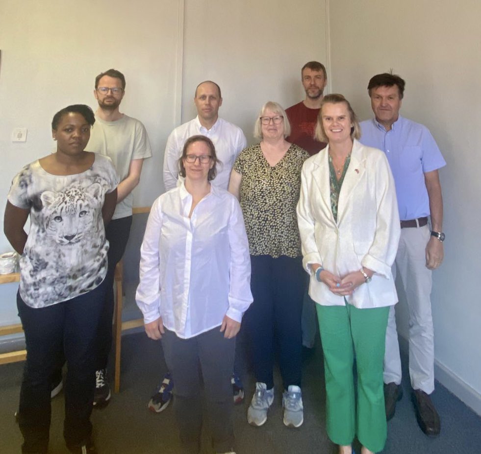 Visit from @METNorway today! They are working with Dep. of Climate Change and service @MalawiWeather in BT to increase the capacity in weather and climate information services for the benefit of ordinary citizens. A grant from @noradno supports this work.  #digitalpublicgoods