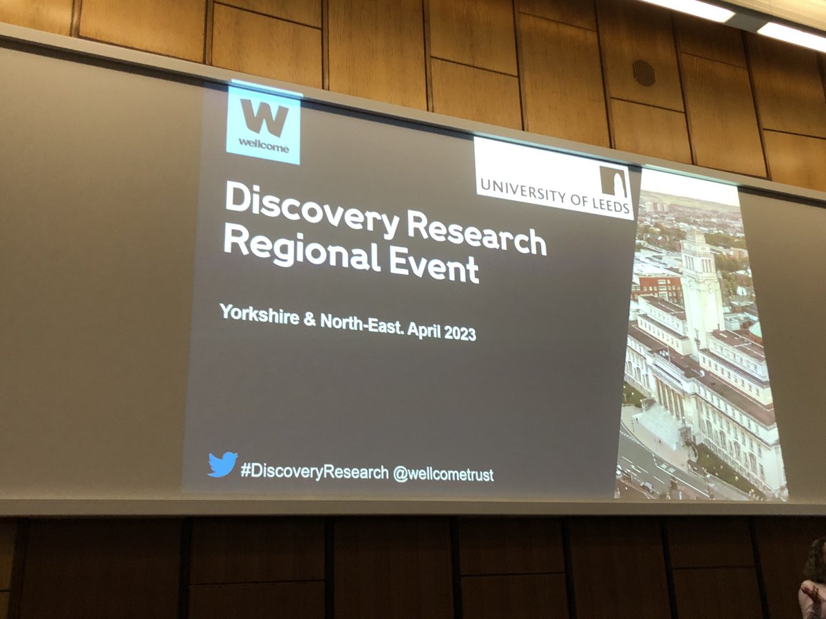 Finding out about all things #DiscoveryResearch @wellcometrust today