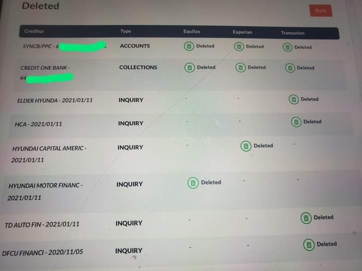minajrcc's tweet photo. I love what I do 💃two satisfied clients
12 deletion&amp; 113 😮🤯 Stop playing with #debtcleanse Y'all can either hop on board or keep looking 🔊
https://t.co/IYjTMl3JYc
 #FinancialFreedom
If you need credit repair now is time to sign up👇📱914-437-2363 for 1:1 consultation https://t.co/mFPKWfUx5L