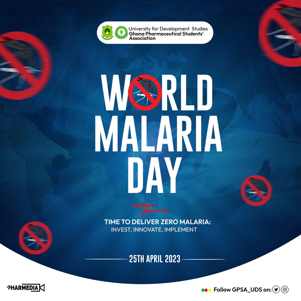 Time to deliver  ZERO MALARIA!!!
#Malariaday #malaria