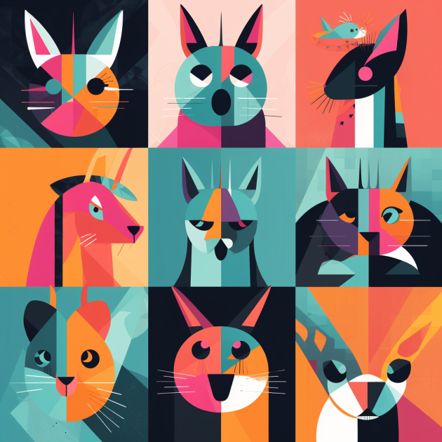 LeQuackOd's tweet image. Anicubo

#abstractart #abstractanimals #modernism #vibrantcolors #cubism #minimalism #artcollage #animalart #contemporaryart #abstractexpressionism  #artdaily #artcommunity #artlovers #abstractors_anonymous #abstractexpression #Abstract #abstractartwork #digitalart #midjourney