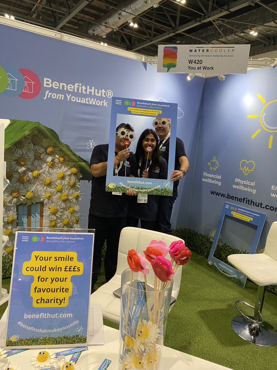 For every smile re capture on our stand we’ll donate £1 towards the winner’s charity.  Come and visit us on Stand W420 at The Watercooler Event and bring your smile with you! 
#benefitsthatmakeyousmile
#watercoolerevent