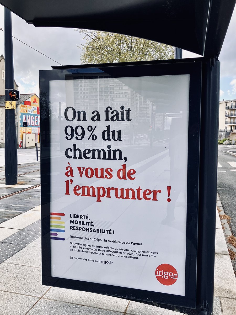 crea_corner's tweet photo. // LIBERTE, MOBILITE,RESPONSABILITÉ 🌈//

🚊Susciter la prise de conscience du nouveau réseau @irigobustram et  promouvoir l’engagement @AngersMetropole en faveur d’une transformation durable avec une série d'accroches disruptives sur des visuels minimalistes! https://t.co/gSBcHoW08Y