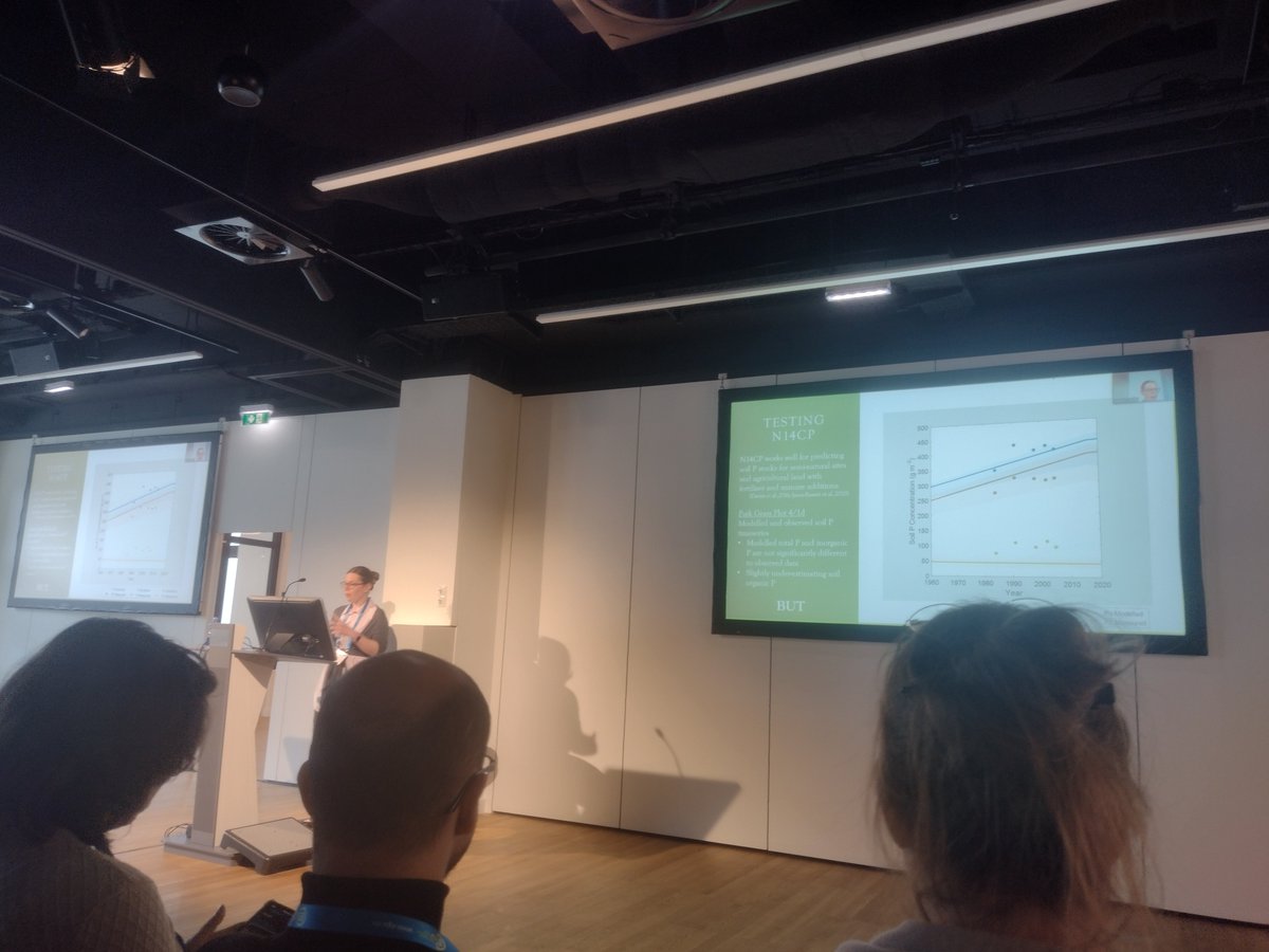 Tori Bassett (@torijanes) on Twitter photo Great talk by Jenny Davies from her #PhD research on legacy #phosphorus and finding #TheMissingP using the N14CP model in BG1.5 <a href="/EGU_BioGeo/">Biogeosciences</a> <a href="/EGU_SSS/">EGU Soil Sciences</a> <a href="/EuroGeosciences/">European Geosciences Union</a> Great talk by Jenny Davies from her #PhD research on legacy #phosphorus and finding #TheMissingP using the N14CP model in BG1.5 <a href="/EGU_BioGeo/">Biogeosciences</a> <a href="/EGU_SSS/">EGU Soil Sciences</a> <a href="/EuroGeosciences/">European Geosciences Union</a>