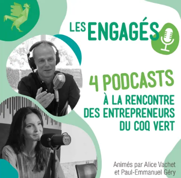 Anne__Guerin's tweet photo. 🎧 Au micro de @pegery et @AliceVachet, les éclaireurs de la communauté du coq vert se confient non seulement sur leurs motivations mais témoignent aussi des difficultés surmontées et de l’importance de l’accompagnement @Bpifrance. 
Inspirez-vous 👉https://t.co/21jV63WdfM https://t.co/lvklbRF2pb