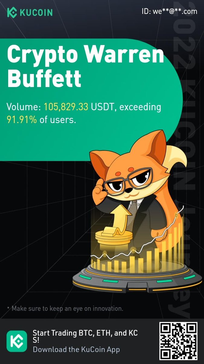 简单来说 去年亏麻了😭
#KuCoin