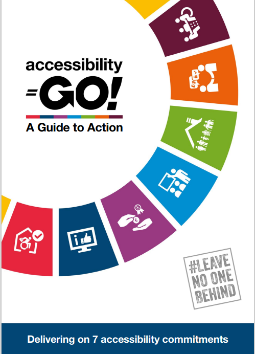 CBMuk's tweet image. Have you downloaded &quot;AccessibilityGO! A Guide to Action&quot;? 

The guide, produced by @BlindUnion &amp;amp; @CBM_Global, provides practical support on delivering a whole-of-organisation approach towards #accessibility.

Get your copy: bit.ly/3ohZ1Qy