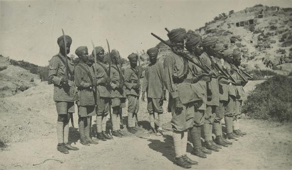 1915 (WWI ) :: Indian Soldiers In Battle of Gallipoli (Battle of Çanakkale ) Also Known as  Dardanelles Campaign   

#AnzacDay